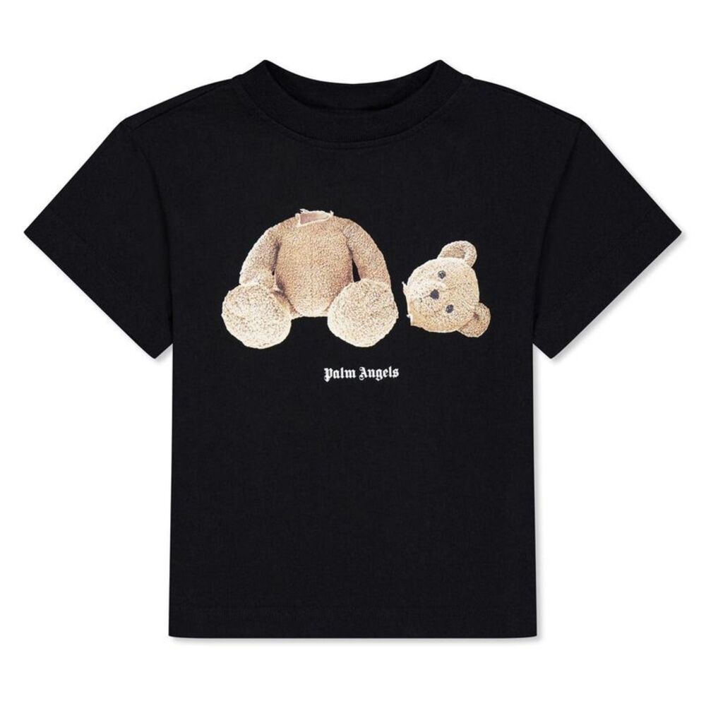 Palm Angels Childrens/Kids Bear Regular T-Shirt / Brown